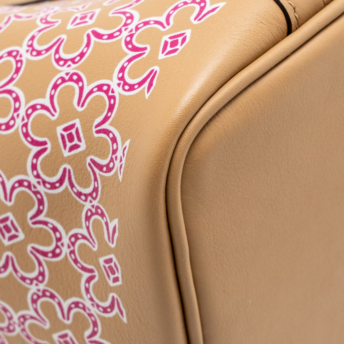 Hermes Lucky Daisy Micro Picotin Swift Chai-Rose-Blanc / Chai SHW