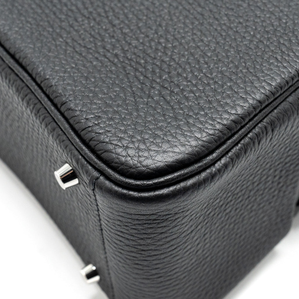 HERMES MINI LINDY CLEMENCE BLACK SHW
