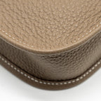 Hermes Mini Evelyne clemence etoupe SHW
