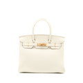 Hermes Birkin 30 Togo Craie RGHW