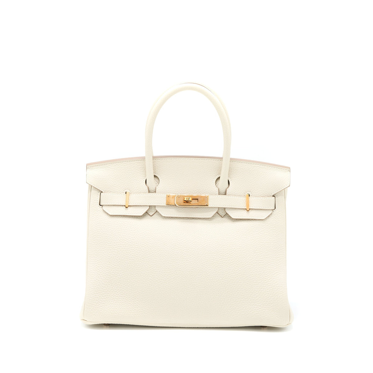 Hermes Birkin 30 Togo Craie RGHW