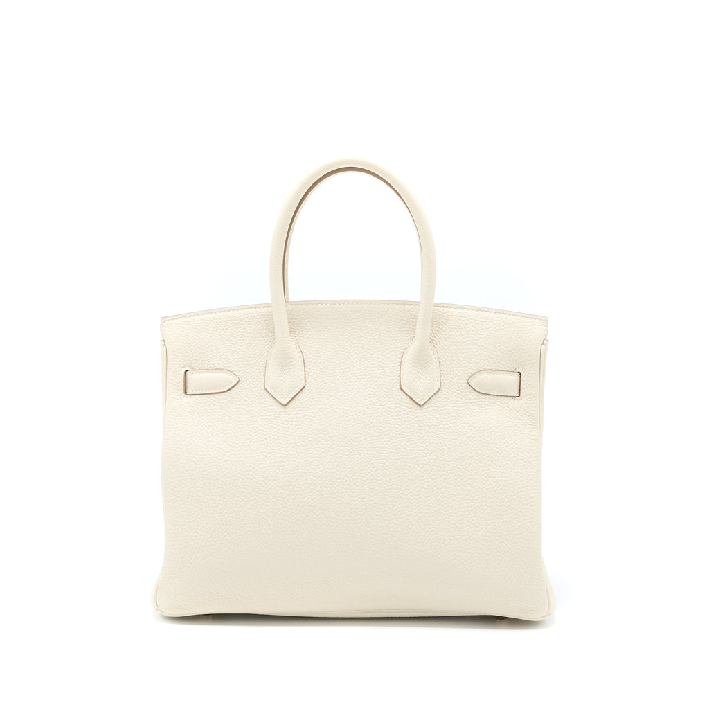 Hermes Birkin 30 Togo Craie RGHW