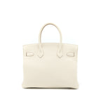 Hermes Birkin 30 Togo Craie RGHW