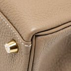 HERMES Kelly 25 Togo Etoupe GHW