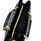 CHANEL GRAND SHOPPING TOTE BAG CAVIAR BLACK GHW