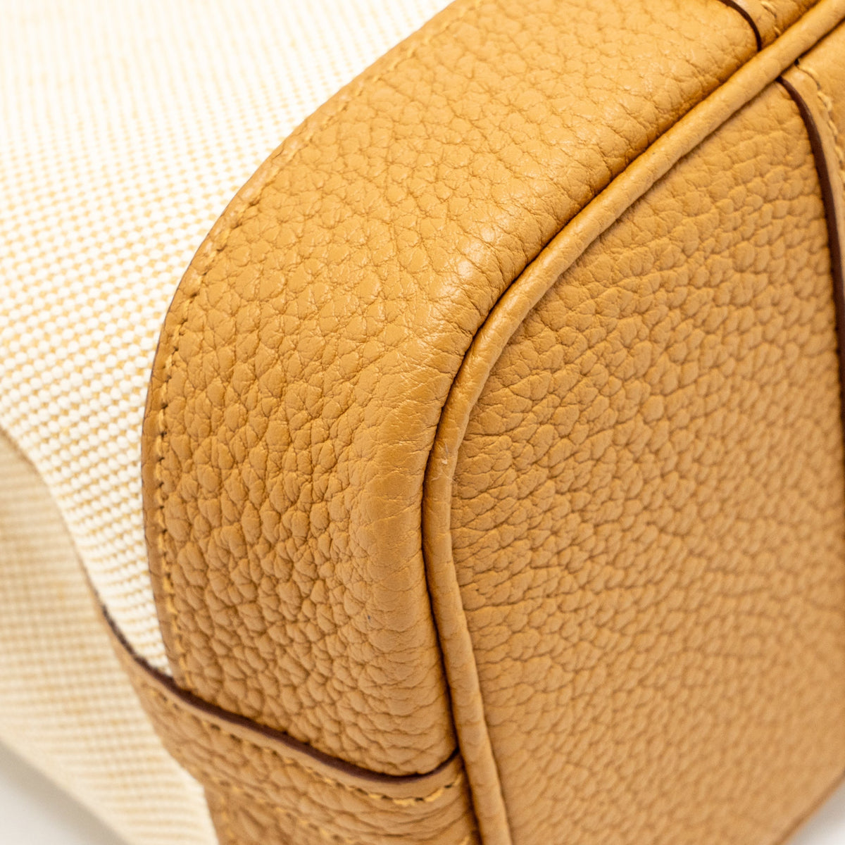 Hermes Neo Garden Party 23 Canvas/ Negonda Ecru-Paille/ Sesame SHW