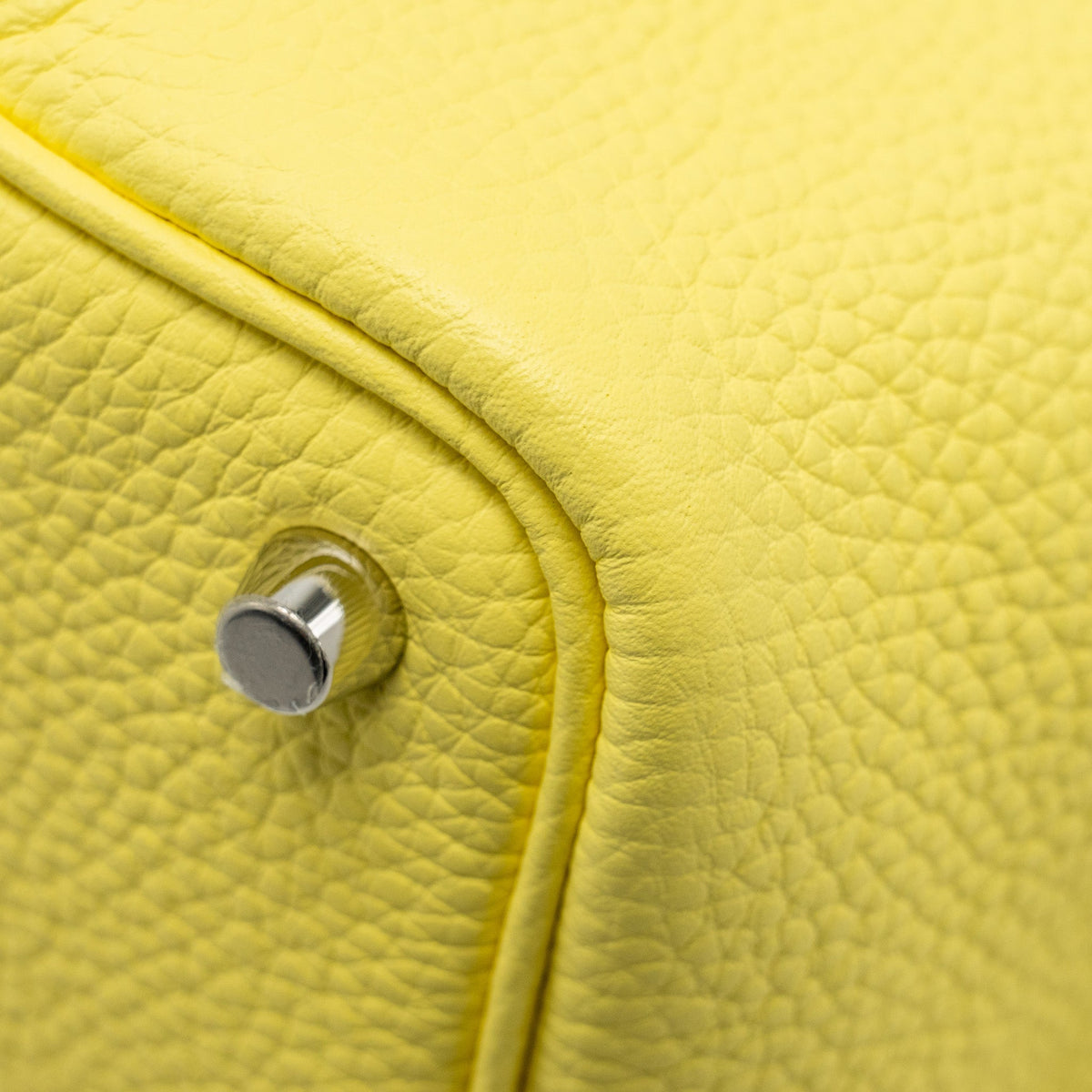 Hermes Picotin 18 Lock Bag Clemence Limoncello SHW