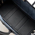 Hermes Neo Garden Party 23 Denim/Negonda Denim Moyen/Noir SHW