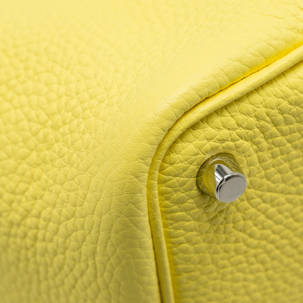 HERMES PICOTIN 18 LOCK BAG CLEMENCE LIMONCELLO SHW