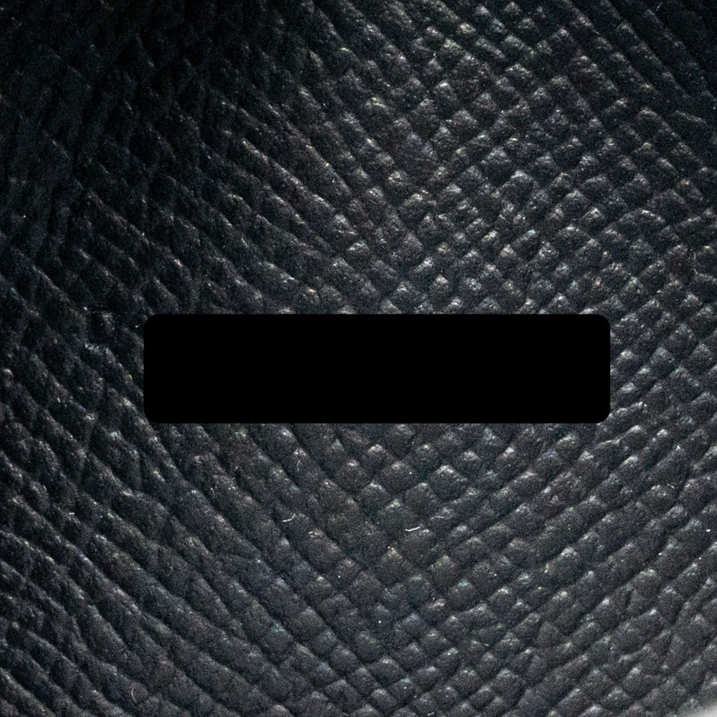 HERMES BEARN WALLET EPSOM BLACK GHW