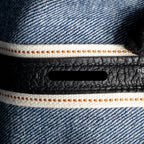 Hermes Neo Garden Party 23 Denim/Negonda Denim Moyen/Noir SHW