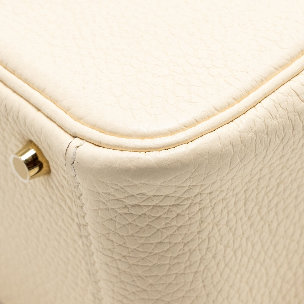 Hermes Mini Lindy Clemence Nata GHW