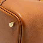 Hermes Picotin 18 Lock bag barenia faubourg fauve GHW