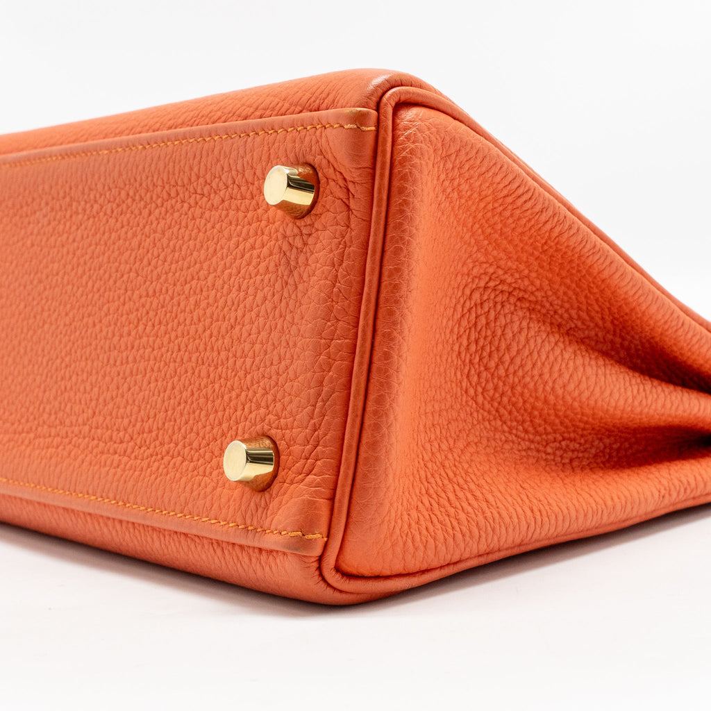 HERMES KELLY 25 TOGO 9J FEU GHW