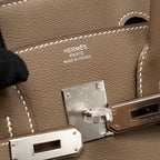 HERMES BIRKIN SHOULDER 29 EVERCOLOR ETOUPE SHW