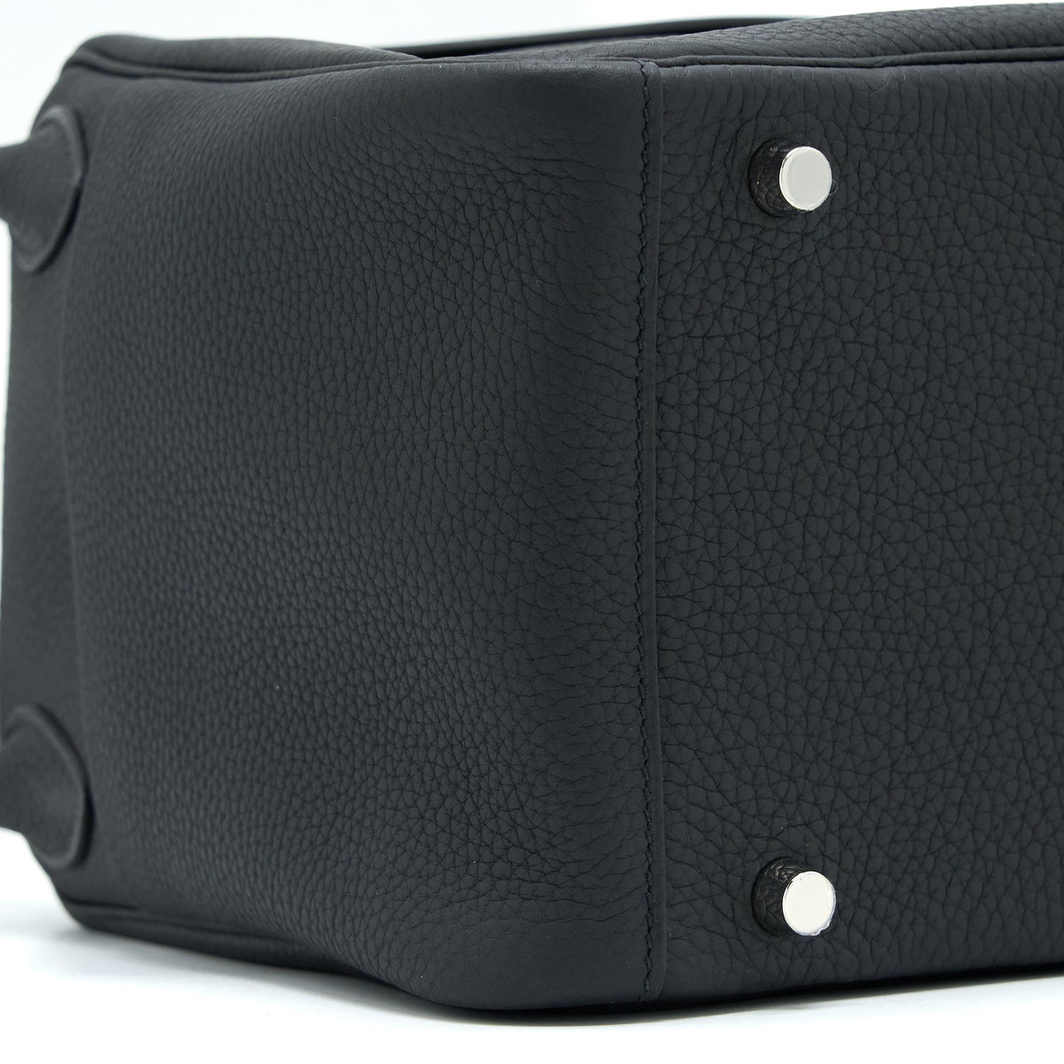HERMES LINDY 30 CLEMENCE BLACK SHW