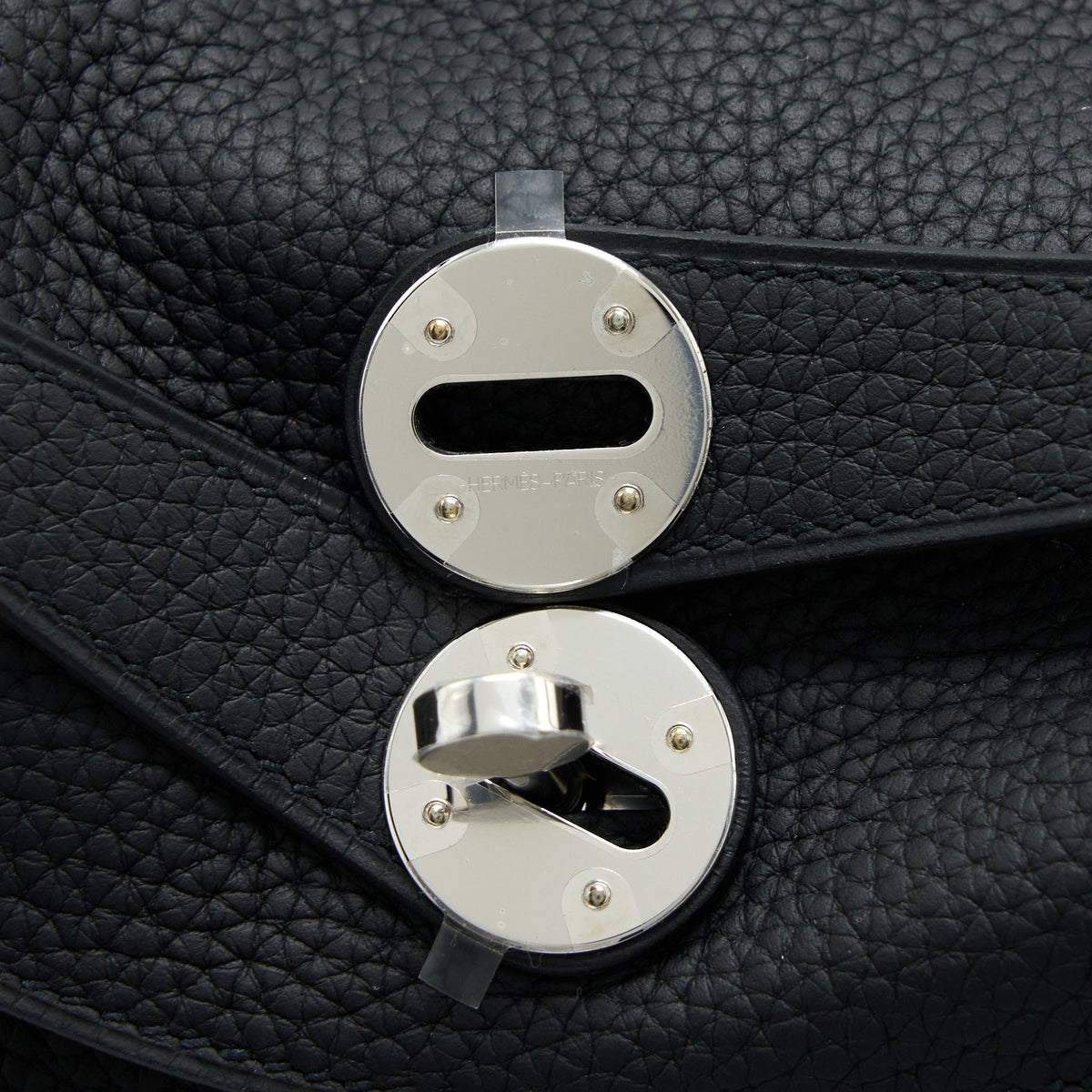 HERMES LINDY 30 CLEMENCE BLACK SHW