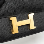 Hermes Mini Constance epsom black GHW