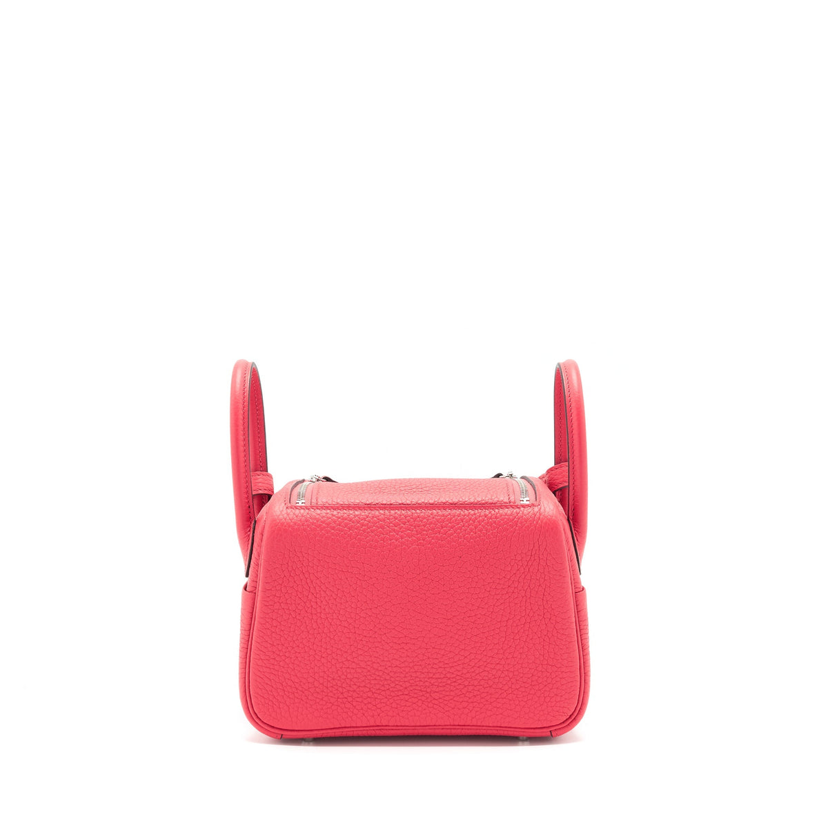 Hermes Mini Lindy Rose Extreme SHW