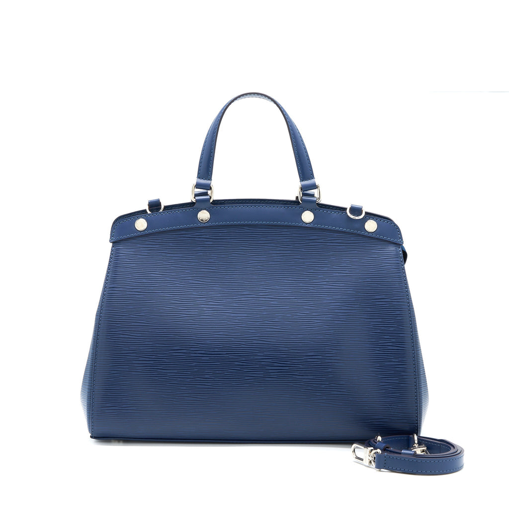 LOUIS VUITTON BREA MM EPI INDIGO SHW