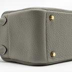 HERMES MINI LINDY CLEMENCE GRIS MEYER GHW