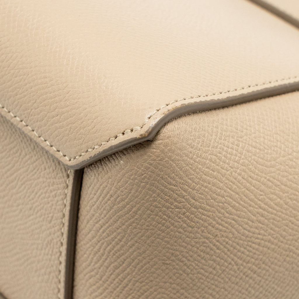 Celine Nano Belt Bag Grained Calfskin Light Taupe GHW
