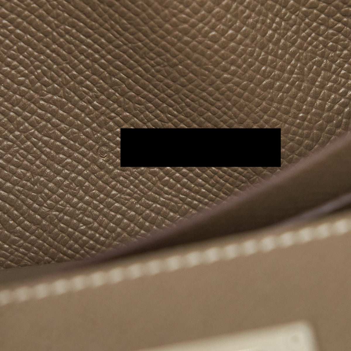 Hermes Classic Kelly Long Wallet Epsom Etoupe SHW