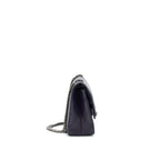 CHANEL REISSUE 226 IN DARK PURPLE WITH SILVER RUTHENIUM HARDWARE