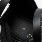 Hermes Cargo Picotin 18 Lock bag canvas / swift Black SHW
