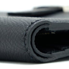 HERMES BEARN COMPACT WALLET EPSOM BLACK SHW