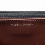 CHANEL CLASSIC WALLET ON CHAIN CAVIAR BLACK SHW (MICROCHIP)