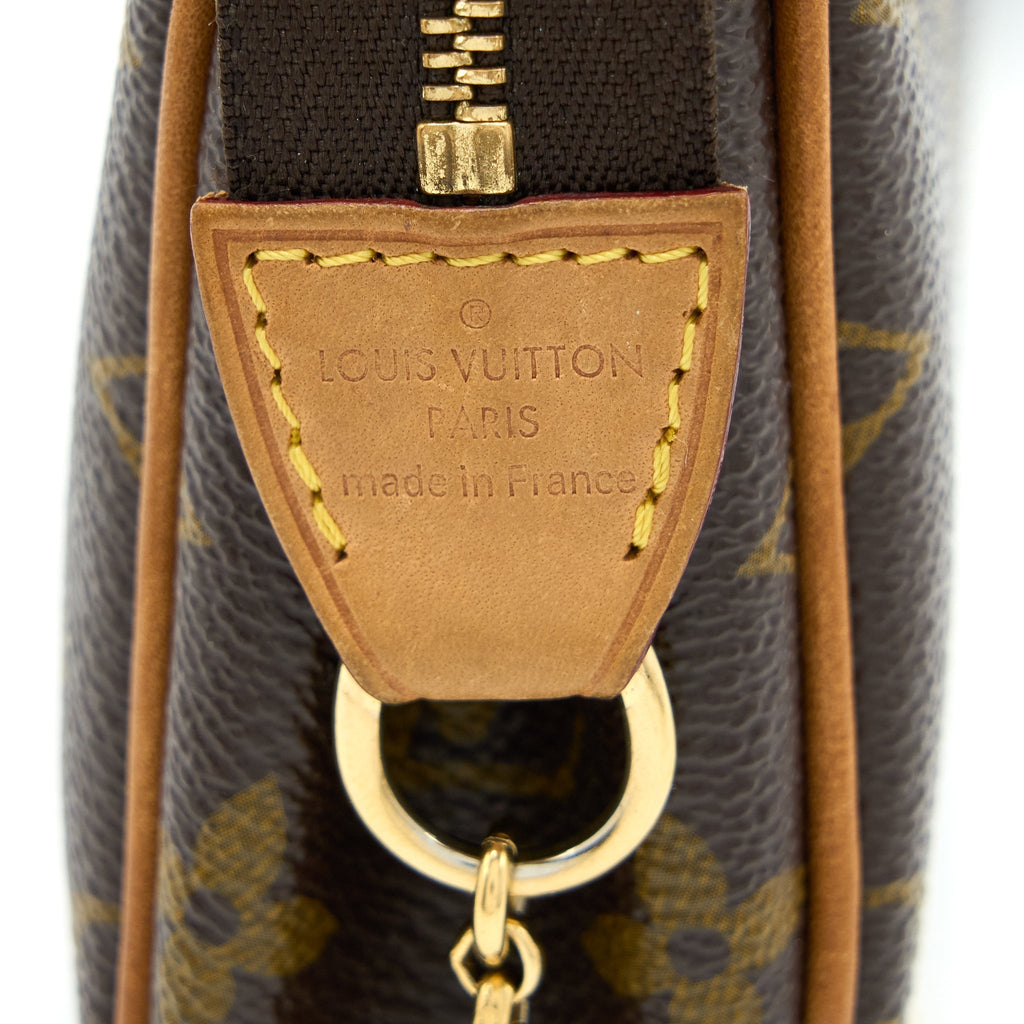 LOUIS VUITTON EVA POCHETTE BAG MONOGRAM CANVAS GHW