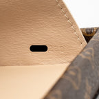 LOUIS VUITTON PETIT MALLE LEATHER/MONOGRAM CANVAS Black/Brown GHW