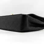CHANEL MEDIUM CLASSIC DOUBLE FLAP BAG CAVIAR BLACK GHW