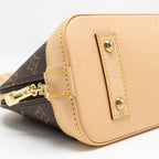 LOUIS VUITTON ALMA BB MONOGRAM CANVAS GHW