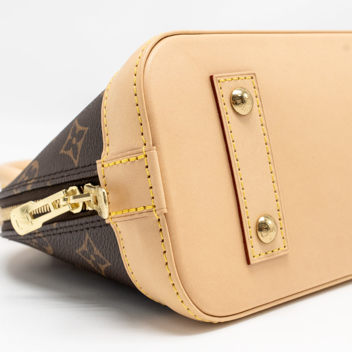 LOUIS VUITTON ALMA BB MONOGRAM CANVAS GHW