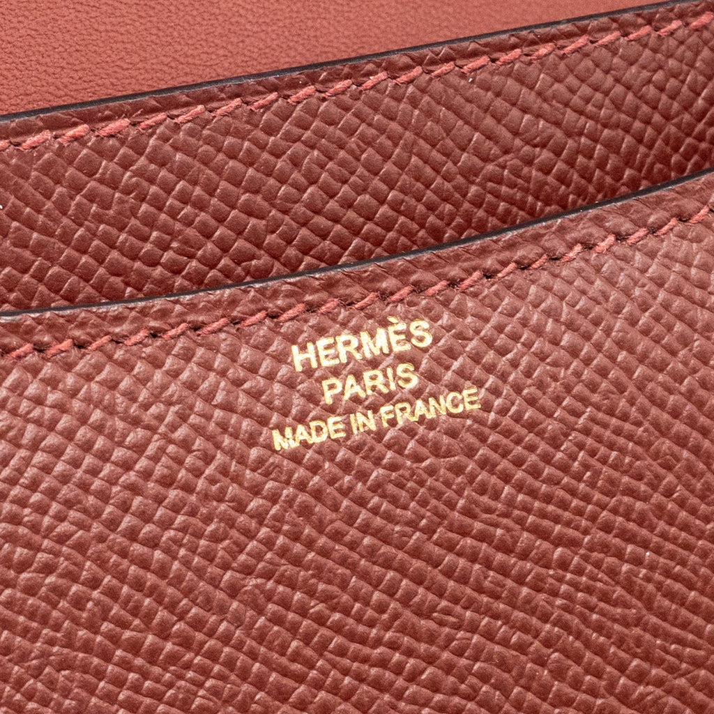 HERMES CONSTANCE MINI EPSOM ROUGH H GHW