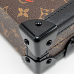 LOUIS VUITTON PETITE MALLE MONOGRAM CANVAS/SMOOTH CALFSKIN GHW