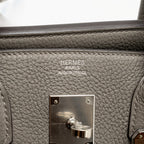 Hermes Birkin 30 Togo Gris Meyer SHW