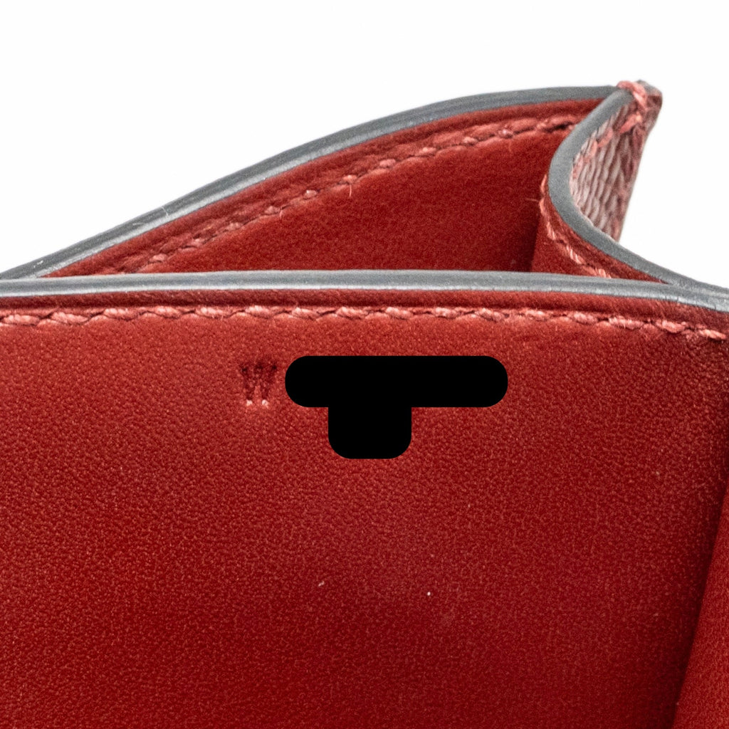 HERMES CONSTANCE MINI EPSOM ROUGH H GHW