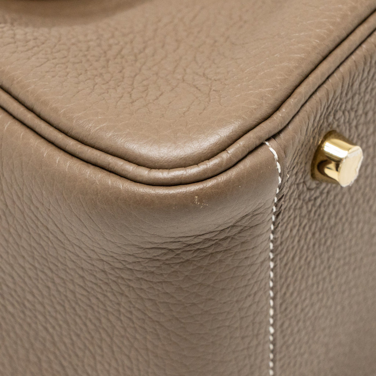 Hermes Lindy 26 Clemence etoupe GHW