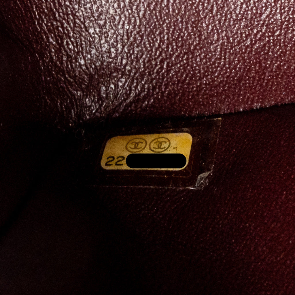 CHANEL SMALL CLASSIC DOUBLE FLAP BAG LAMBSKIN BLACK SHW