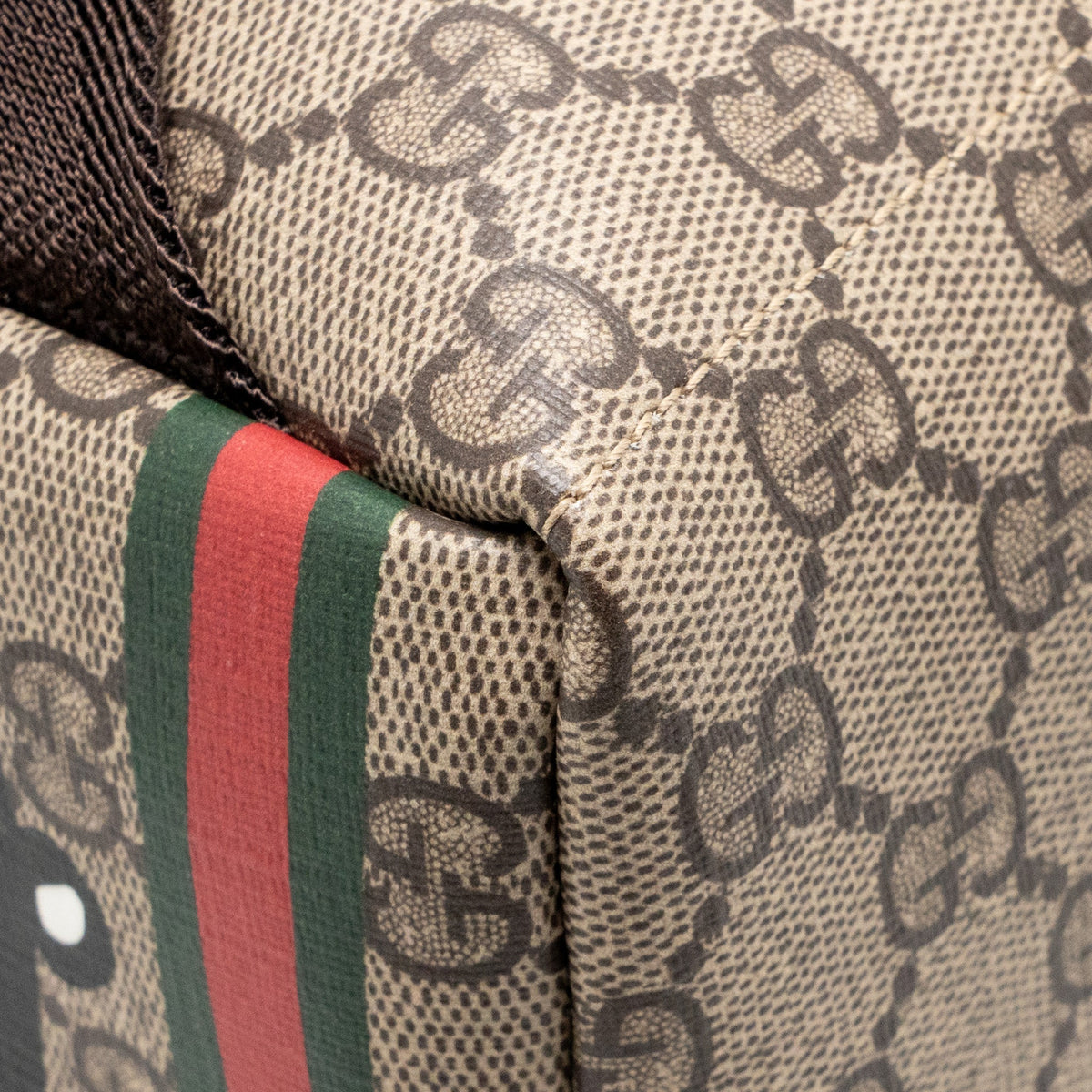Gucci x Euan Roberts Children’s Printed GG Backpack GG Supreme Canvas/Leather Beige/Dark Brown SHW