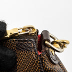 LOUIS VUITTON EVA POCHETTE DAMIER EBENE GHW