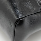 CHANEL MINI 31 BAG SHINY LAMBSKIN BLACK LGHW (MICROCHIP)