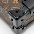 LOUIS VUITTON PETITE MALLE MONOGRAM CANVAS/SMOOTH CALFSKIN GHW