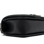 CHANEL SMALL BOY BAG CALFSKIN BLACK RUTHENIUM SILVER HARDWARE