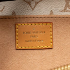 Louis Vuitton Pochette east west monogram dune GHW