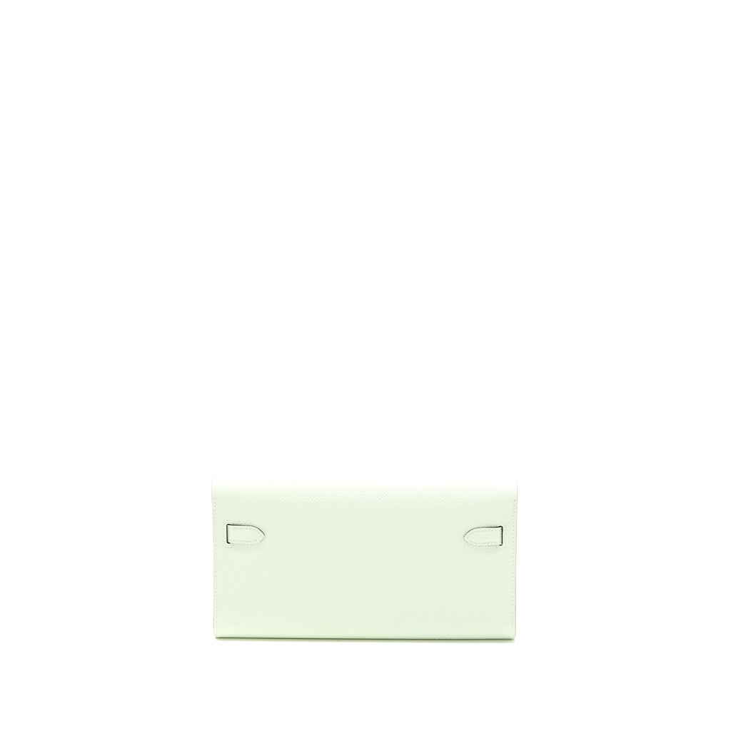 Hermes Kelly To Go Epsom Vert Fizz SHW