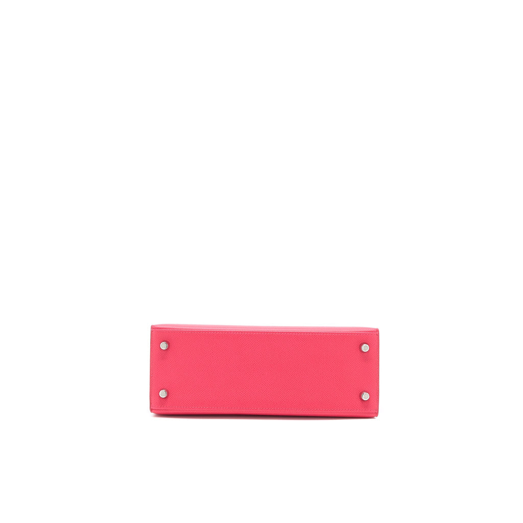 Hermes Kelly 25 Epsom I6 Rose Extreme SHW